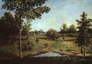 Charles Wilson Peale Landscape Looking Towards Sellers Hall from Mill Bank oil painting reproduction